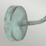 Sheldon Verdigris Coastal Brass Wall Lantern