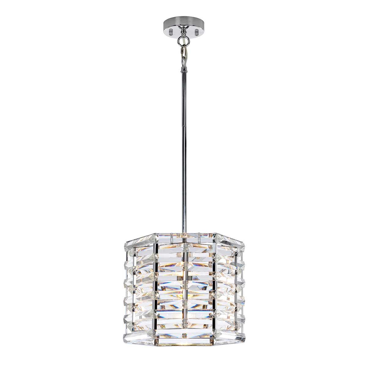 Shoal Radiance: Crystal Elegance Pendant Light