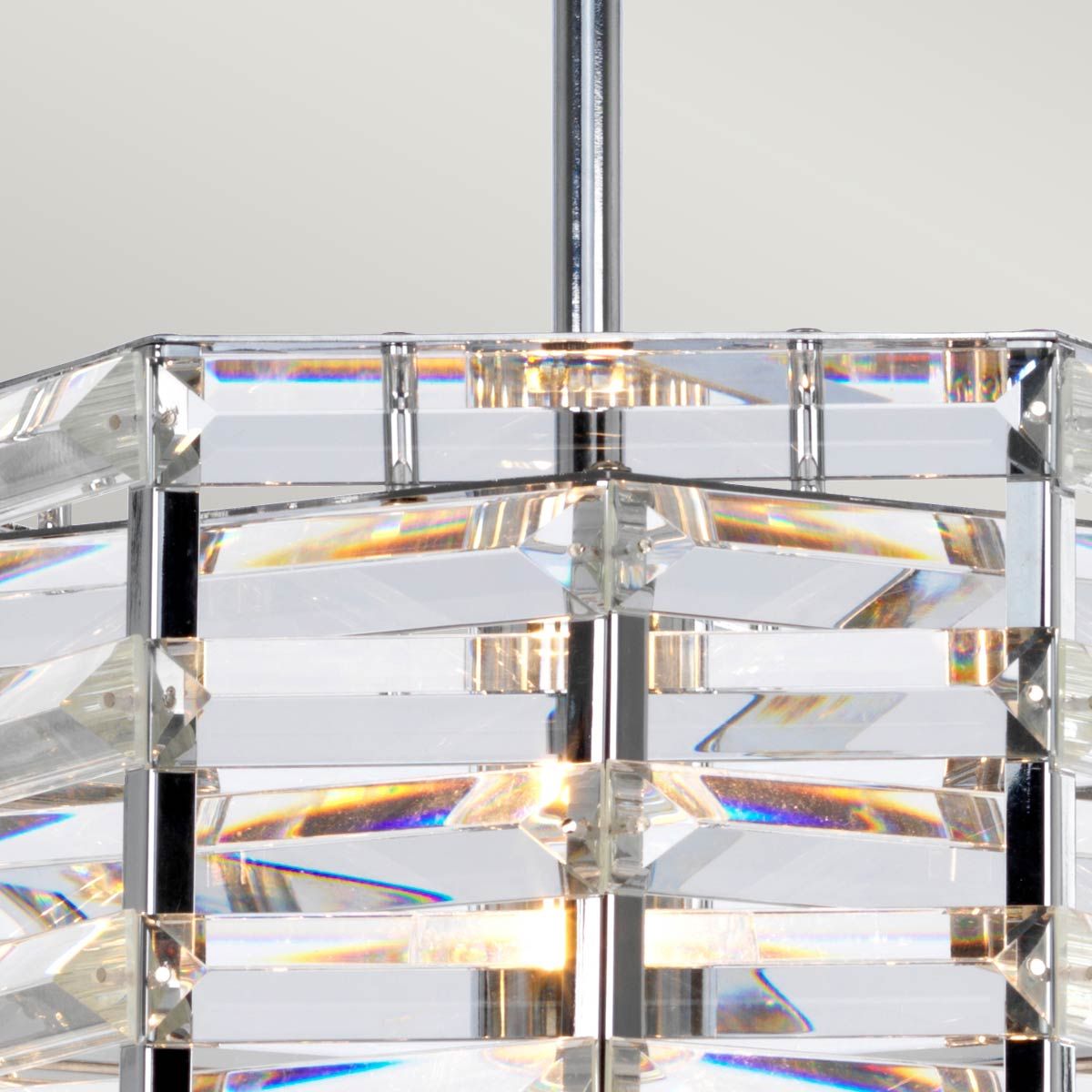 Shoal Radiance: Crystal Elegance Pendant Light