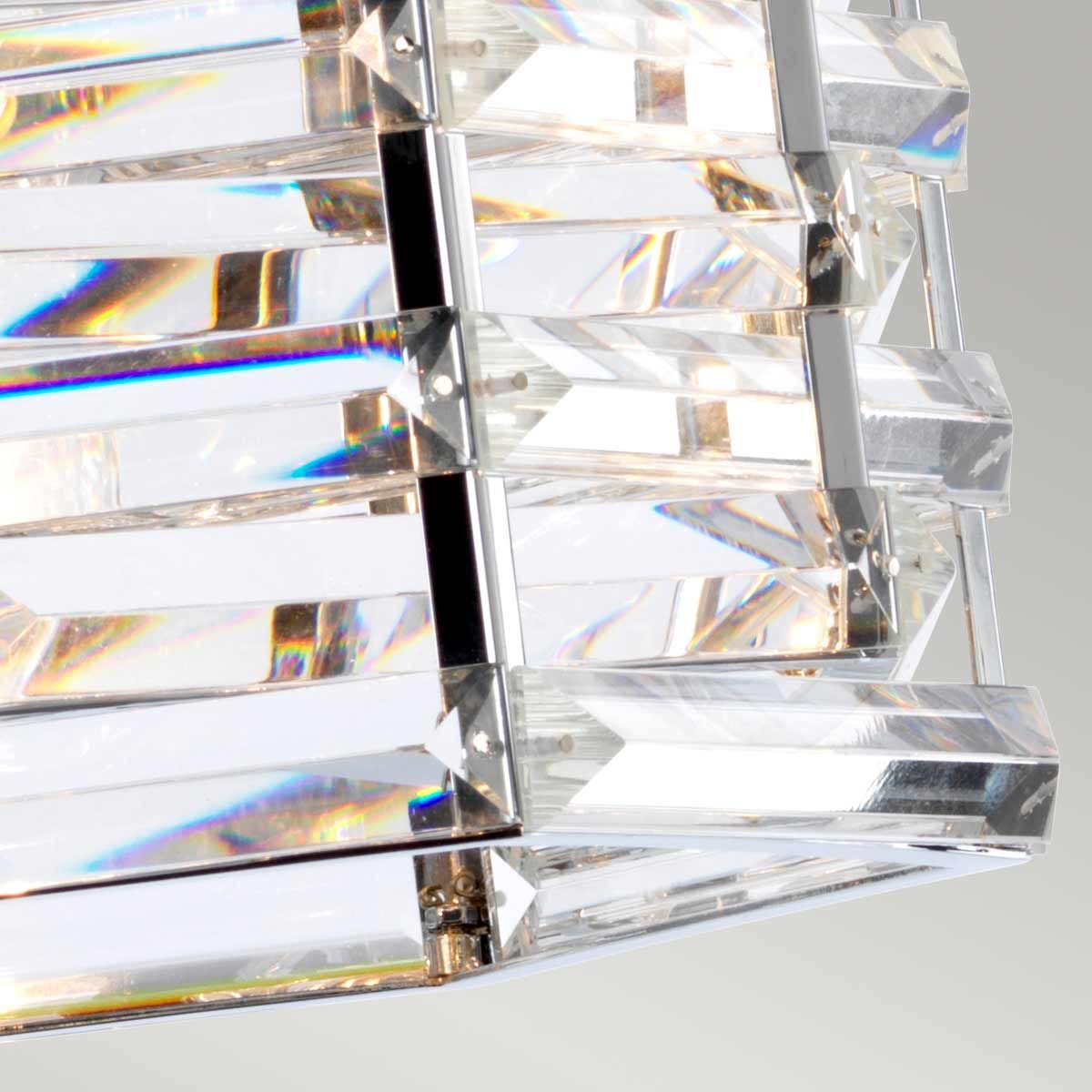 Shoal Radiance: Crystal Elegance Pendant Light
