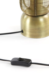 Antique Bronze Lezuza Table Lamp - 11x39.5 cm