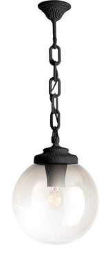 Globe 300 Sichem 8.5W E27 LED CCT, Chain Globe, Black/Clear