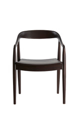 Elegant Black Wooden Dining Chair 60x58x83 cm