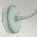 Somerton Verdigris Swan Neck Brass Lantern