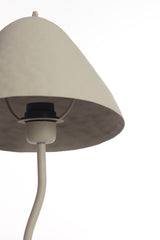Elimo Matte Light Grey Table Lamp - 25x67 cm