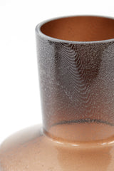 Elegant Brown Glass Vase Ø23.5x42 cm - Trasmo Collection