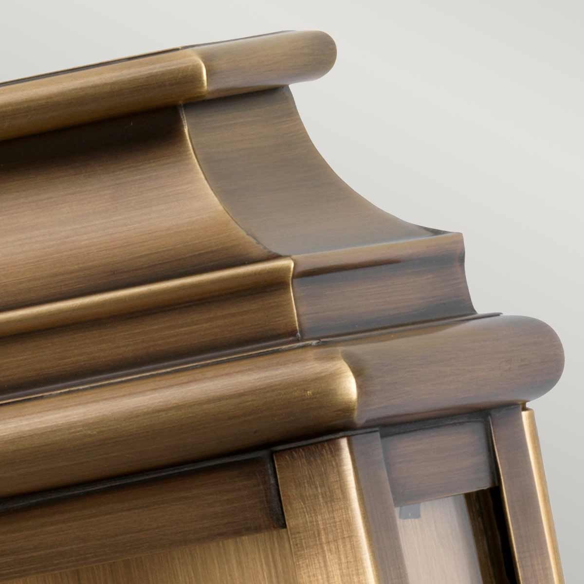 Antique Brass St Martins Outdoor Wall Lantern