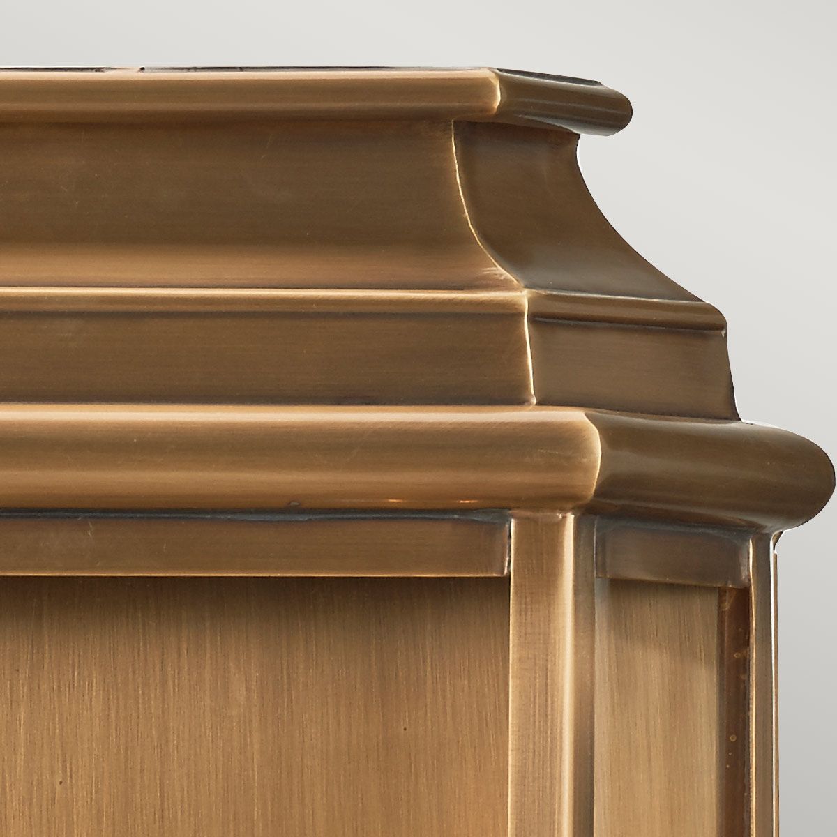 St Martins Heritage Wall Lantern - Antique Brass