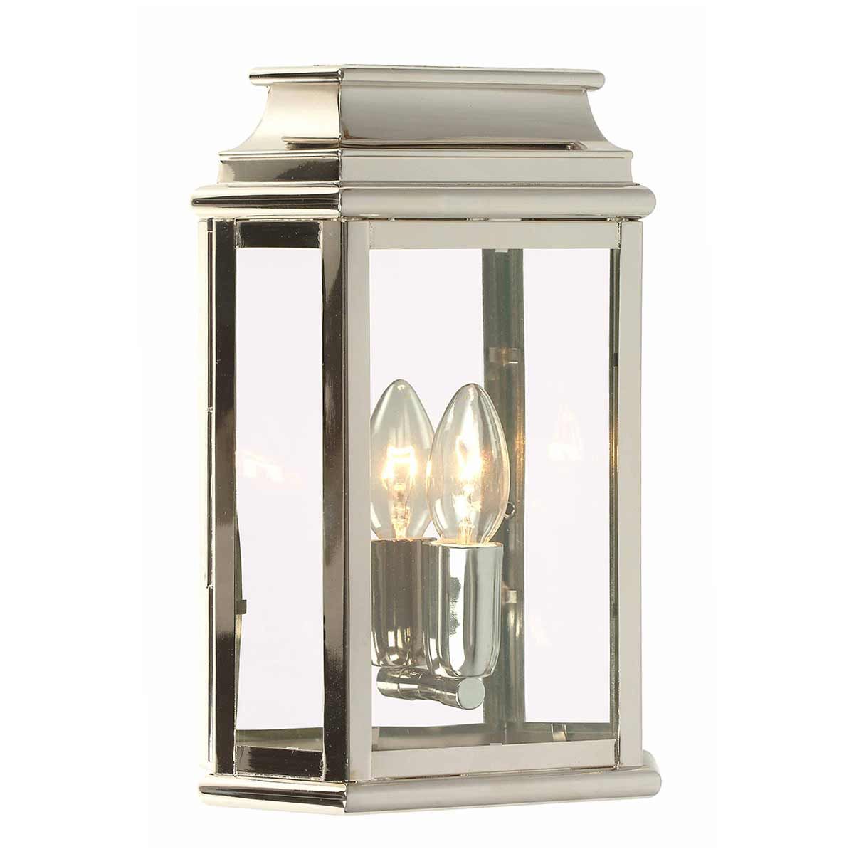 Polished Nickel St Martins Vintage Wall Lantern