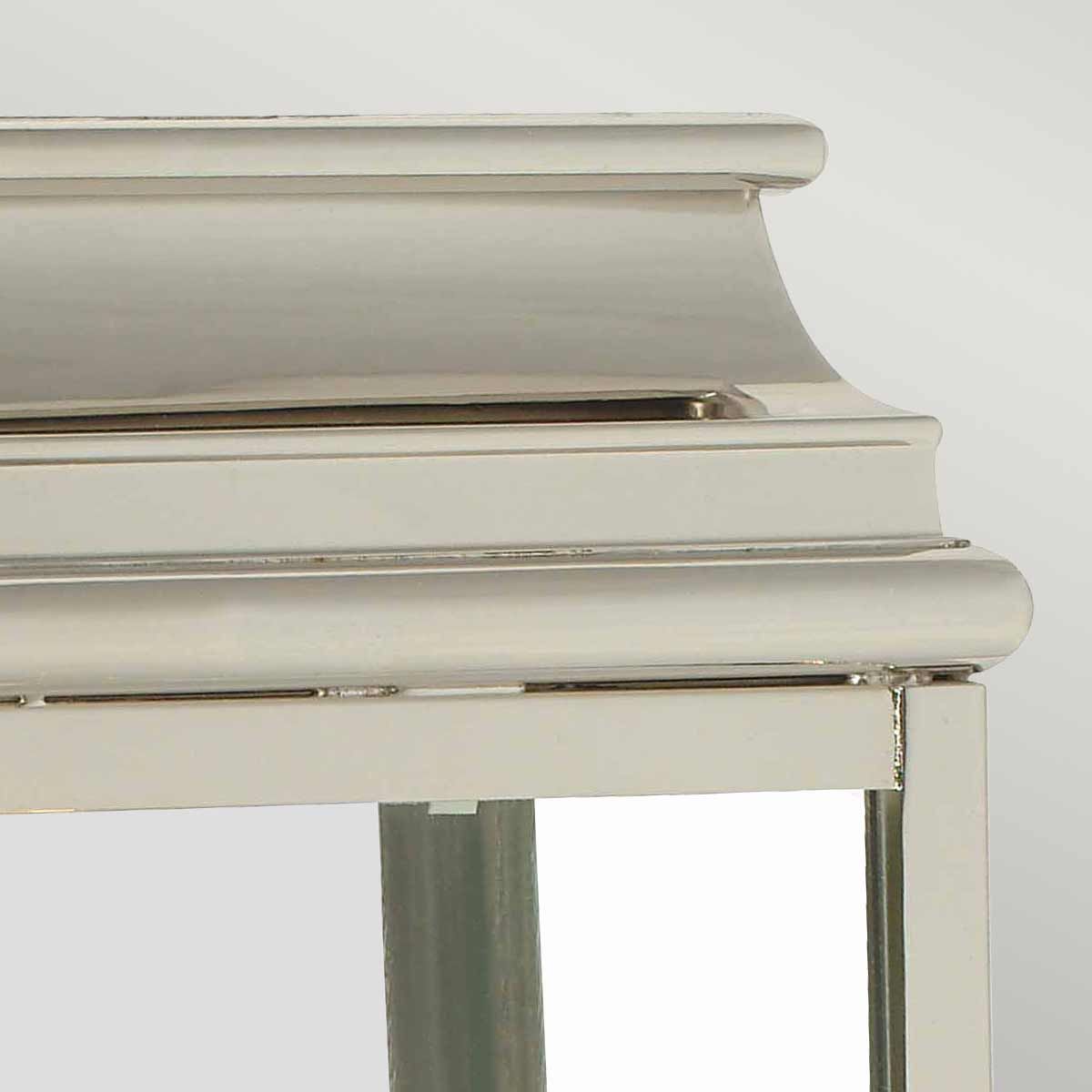 Polished Nickel St Martins Vintage Wall Lantern