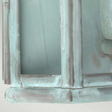 St Martins Verdigris Brass Wall Lantern