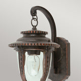 St Louis Medium Weathered Bronze Wall Lantern