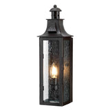 Elegant Vintage-Style Wall Lantern in Old Bronze Finish