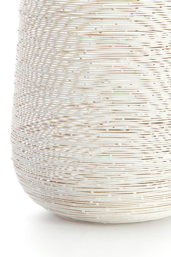 Banjera Cream Hurricane Vase 25x30 cm