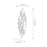 Bronze Elegance Single Wall Sconce