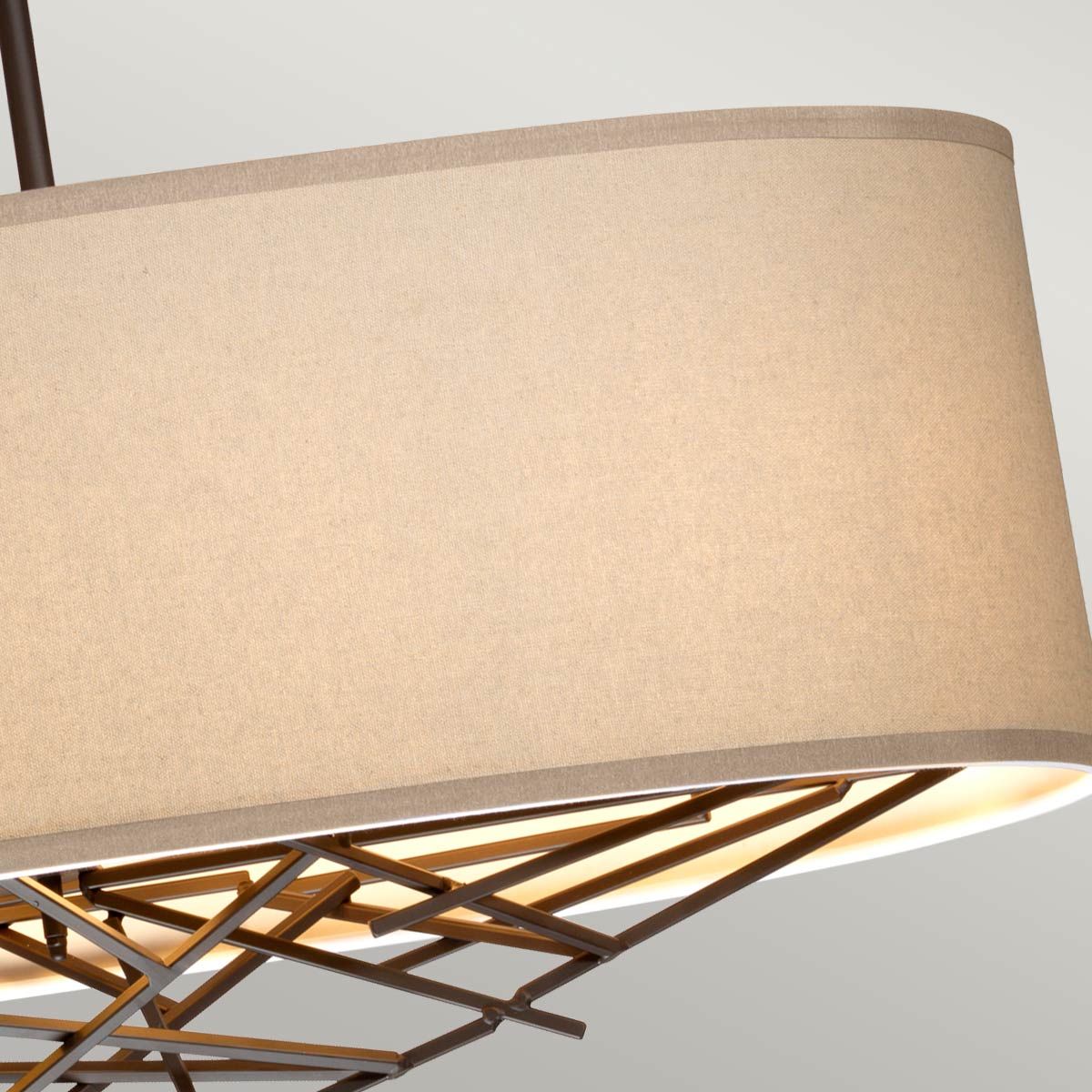 Taiko 5-Light Olde Bronze Linear Pendant