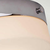 Tamar Polished Chrome Medium Flush Light for Bathrooms and Living Spaces