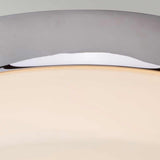 Tamar Polished Chrome Medium Flush Light for Bathrooms and Living Spaces