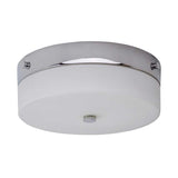 Tamar Polished Chrome Medium Flush Light for Bathrooms and Living Spaces