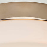 Tamar Elegant Gold Bathroom Flush Light Fixture