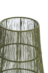 Olive Green Banjar Table Lamp - 24x33 cm