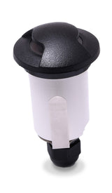 Teresa 50 2L 1.7W G9 LED 3000K, Decking/Soffit Light, Black/Clear