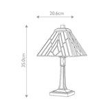 Alderley 1lt Medium Table Lamp Vintage Bronze