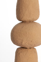 Elegant Terracotta Lamp Stand Ø22x72 cm - Marree Collection