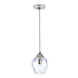 Amber Elegance 1-Light Pendant