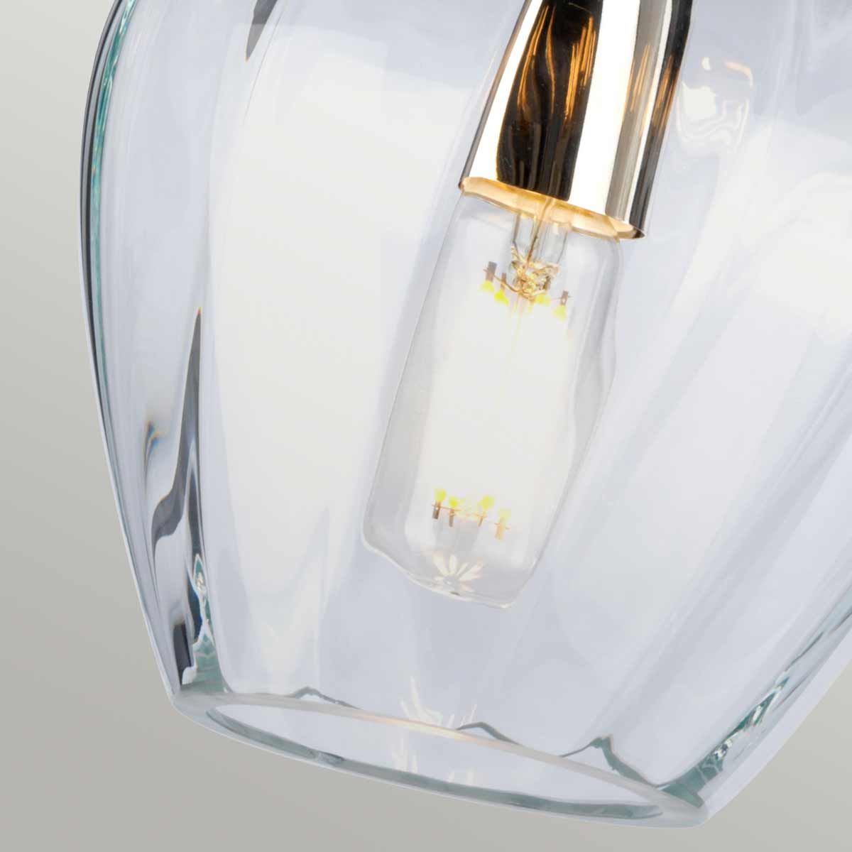 Amber Elegance 1-Light Pendant