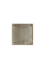 Luminous Gold Square Serving Dish 20x20x1.5 cm