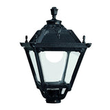 Tobia 15W E27 HighPower LED CCT, Classic Lantern Head, Black/Clear