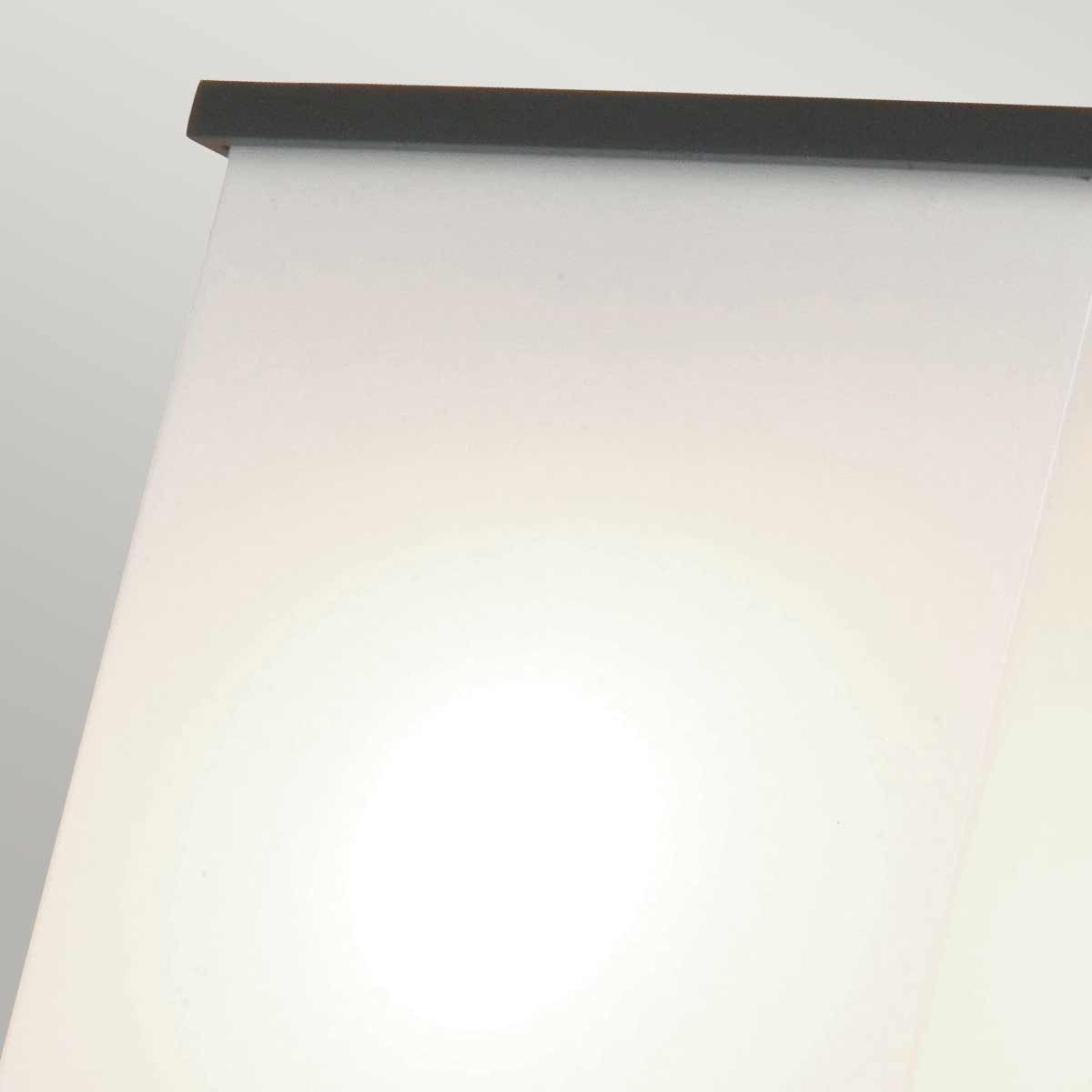 Sleek Torsten Wall Light - Minimalist Dark Grey Cube Design