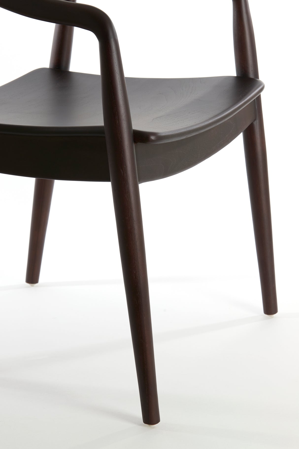 Elegant Black Wooden Dining Chair 60x58x83 cm