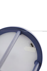 Elegant Cobalt Blue LED Table Lamp - 13x28 cm