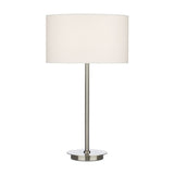 Tuscan Table Lamp Satin Chrome Base Only