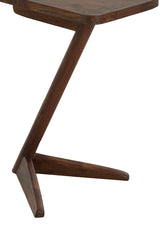 Acacia Wood Side Table 45x42x63 cm - Qiano Design