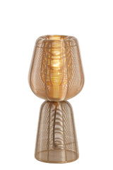 Elegant Light Gold Table Lamp 18x42 cm Aboso Design