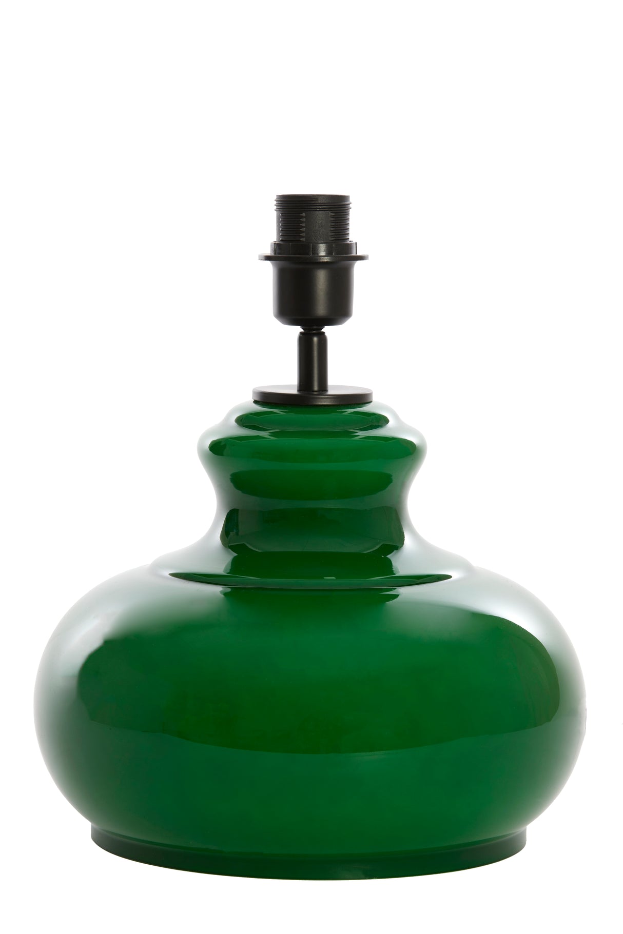 Emerald Green Glass Lamp Base Ø28.5x33 cm