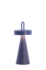 Cobalt Blue LED Table Lamp Ø13x28.5 cm Ankenta