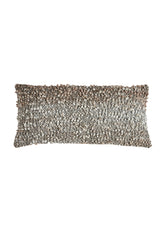 Rustic Brown Mezoki Bouclé Cushion 60x30 cm
