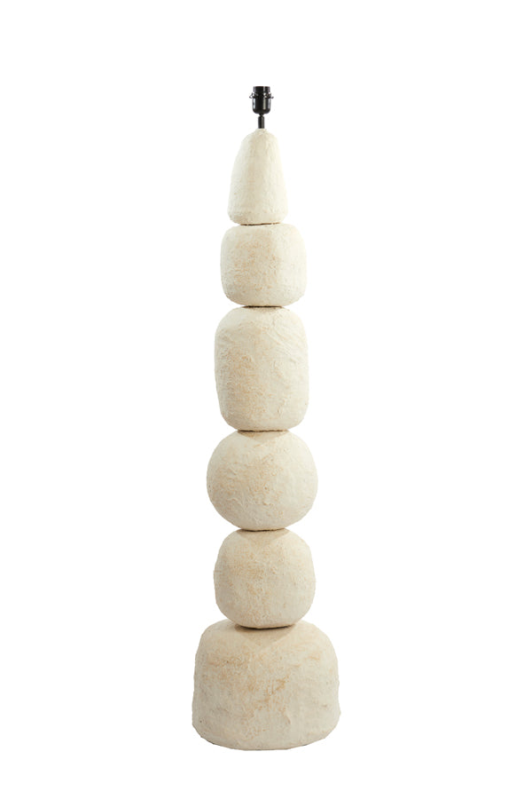 Elegant Marree Cream Floor Lamp, Ø30x135 cm
