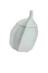 Elegance in Cream: Sabara Glossy Deco Box 21x20.5x31 cm