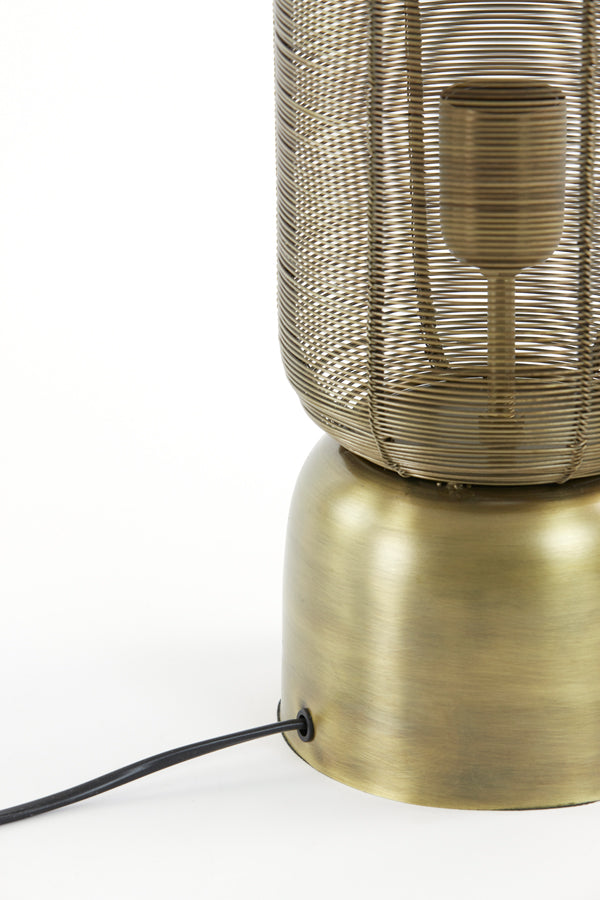 Antique Bronze Lezuza Table Lamp, 15.5 x 60.5 cm