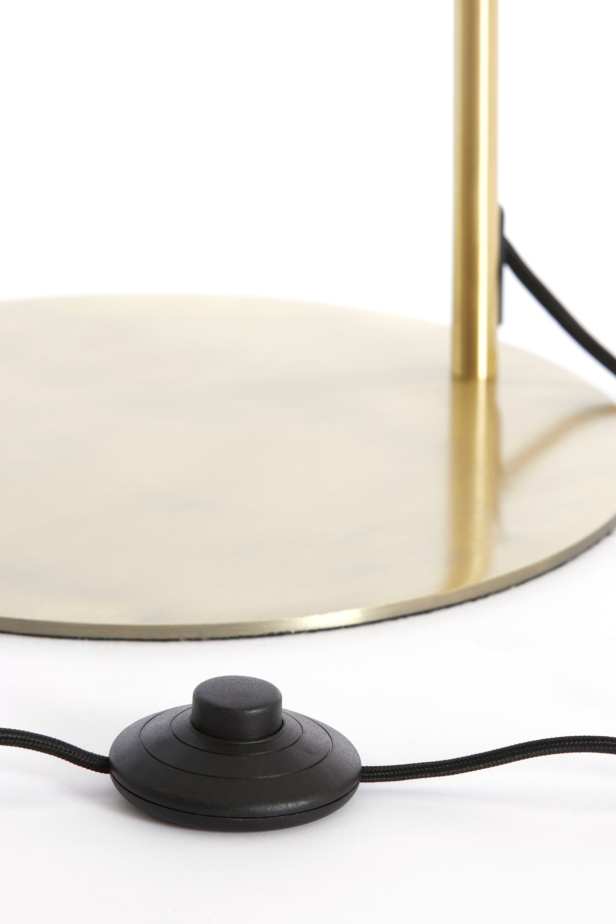 Antique Bronze & Smoked Glass Floor Lamp, 160 cm - Solna Collection