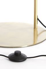 Antique Bronze & Smoked Glass Floor Lamp, 160 cm - Solna Collection