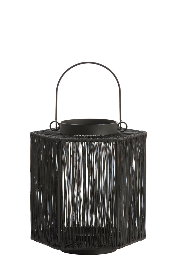 Stormy Elegance 24x24x24 cm Banjani Black