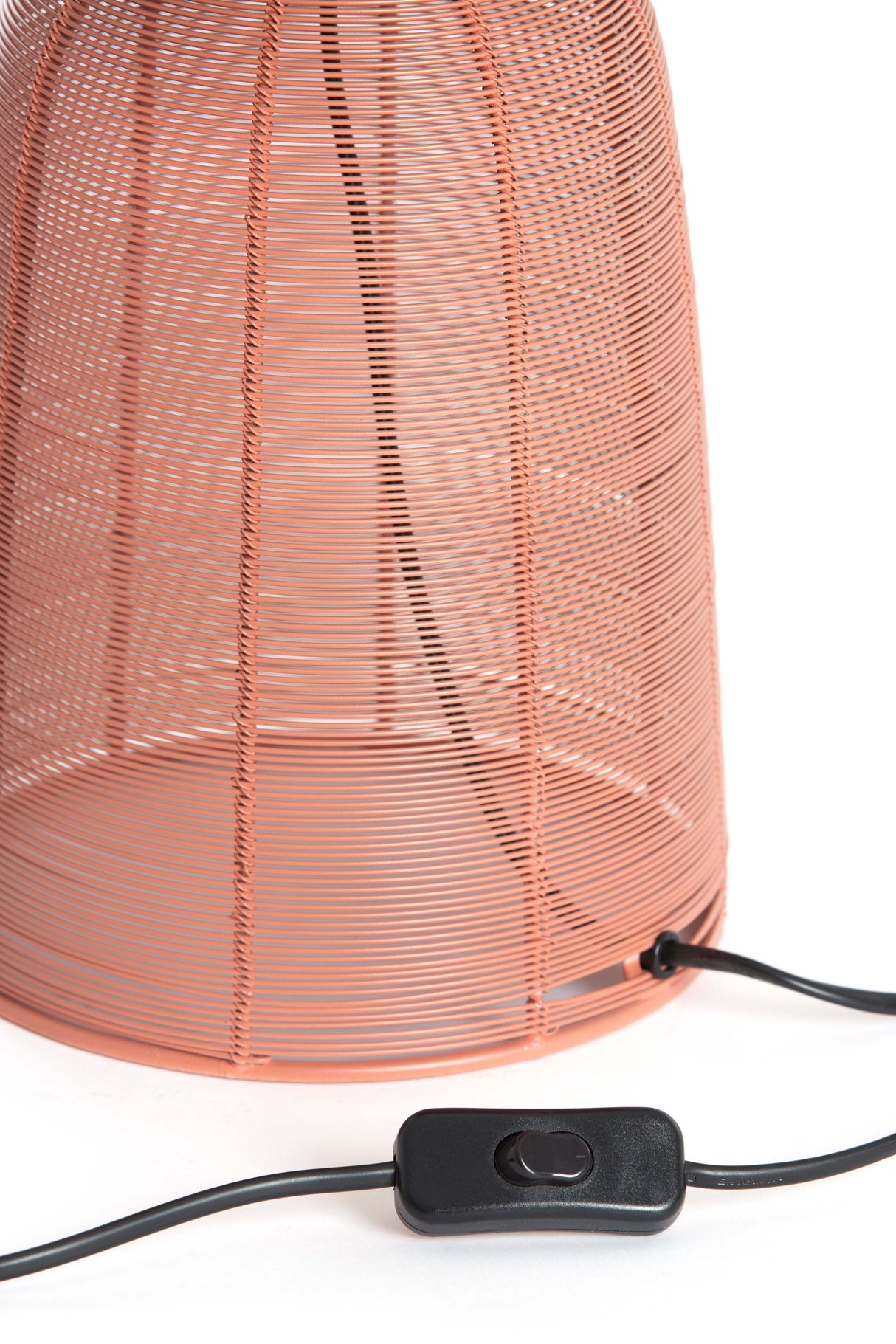 Coral Elegance: Ø24x54 cm Table Lamp