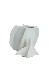 Elegance in Cream: Sabara Glossy Deco Box 21x20.5x31 cm