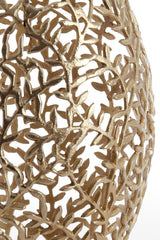 Whirlwind Elegance in Antique Gold Frame - Ø25x39 cm